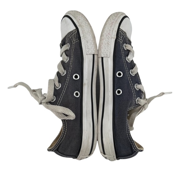 Converse All Star Navy Blue Canvas Sneakers Size 12.5 Kids - Picture 6 of 9